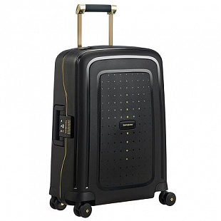 Чемодан Samsonite S`Cure DLX 55см U44-29003 Black/Gold