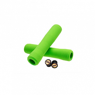 Грипсы ESI Fit CR 130 мм Cиликон FTCGN Green