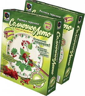 Творческий набор Fantazer 67763 Расписная тарелка «Калина» 717022