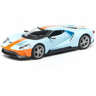 Коллекционная машина Bburago 1:32 Ford GT (18-43043) light blue