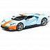 Коллекционная машина Bburago 1:32 Ford GT (18-43043) light blue