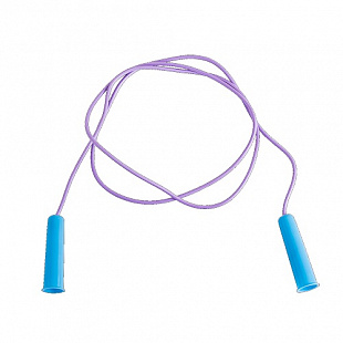 Скакалка резиновая с пластмассовой ручкой Starfit 2,5 м