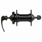 Втулка передняя под дисковый тормоз с эксцентриком, black, 00-170038