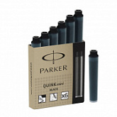 Картридж с чернилами для перьевой ручки Parker 6 шт 1950407 black