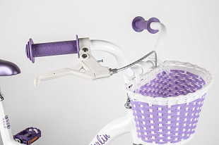 Велосипед Tech Team Merlin 20" 2021 white/purple