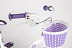 Велосипед Tech Team Merlin 20" 2021 white/purple