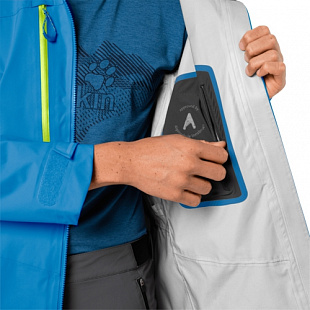 Куртка мужская Jack Wolfskin Exolight Pro Jacket M brilliant blue