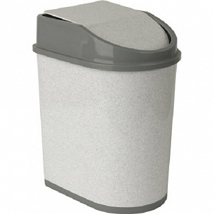 Контейнер для мусора Idea 5 л М2480 grey