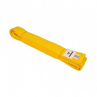 Пояс для единоборств Insane BASE IN22-B280 хлопок yellow