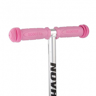 Самокат-кикборд Novatrack Disco-kids Pink 120DISCOKIDS.PN6