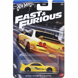 Машинка Hot Wheels Premium Nissan Skyline GT-R (HRV11 HRW51)