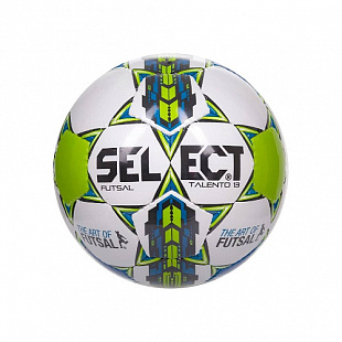 Мяч футзальный Select Talento U-13 №3 852617 white/green/orange