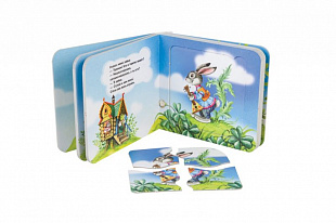 Книжка-игрушка Step Puzzle Любимые герои Теремок SP-93242