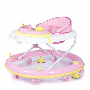 Ходунки BabyHit Clever Touch pink