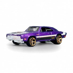 Машинка Hot Wheels Базовой коллекции '69 Dodge Charger 500 240/250 (5785 HKJ46) mainline 2023