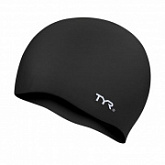 Шапочка для плавания TYR Wrinkle Free Silicone Cap LCS/001 Black