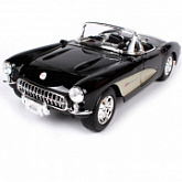 Масштабная модель автомобиля Maisto 1:18 Шевроле Корвет (1957) (31139) black