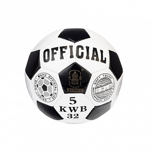 Мяч футбольный D33175 black/white
