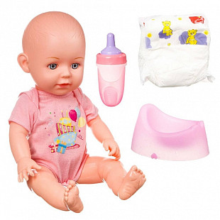 Кукла Bondibon Oly функциональная (пьёт, писает) M7563-1 озвученная с аксессуарами