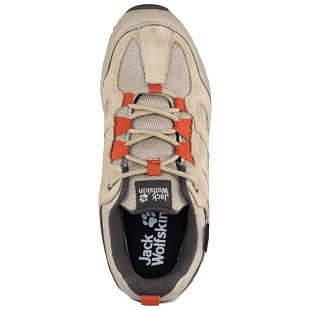 Водонепроницаемые кроссовки женские Jack Wolfskin Vojo Hike Xt Texapore Low W clay / orange