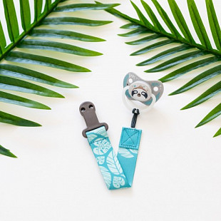 Клипса-держатель для пустышки Canpol babies Exotic Animals 51/023_blu