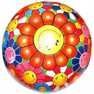 Мяч гимнастический Zez Sport Flowers D9-QY