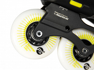 Роликовые коньки Powerslide Imperial One 80 908376 black/yellow
