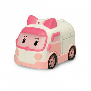 Игрушка Robocar Poli Эмбер металлическая машинка 6 см 83163