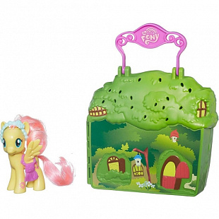 Кукла My Little Pony Коттедж Флаттершай (B5391 B3604)