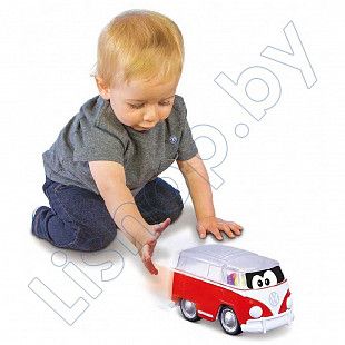Машинка инерционная Bb Junior Volkswagen Samba Poppin bus (16-85109) red