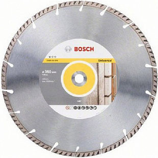 Алмазный круг Bosch 350х2 см универсальный сегментный 2608615070