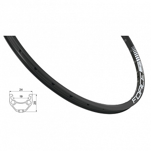 Обод Force Basic Disk 559x19 26" 70237 black