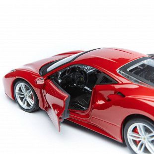 Коллекционная машина Bburago 1:24 Ferrari 488 GTB (18-26013) Red