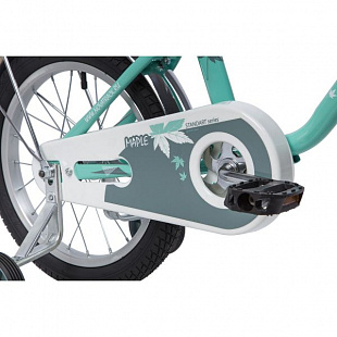 Велосипед Novatrack Maple 14" (2019) Grey/Green 144MAPLE.GR9