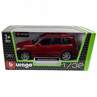 Коллекционная машина Bburago 1:32 Mercedes-Benz GLK-Class (18-43016) red