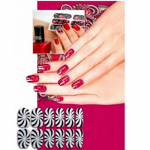 Арт-пленка Bradex для дизайна ногтей «Гипноз» KZ 0384