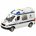 Инерционная пластмассовая  машина фургон Police WY590B