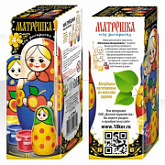 Набор для творчества Десятое Королевство Матрёшка под раскраску 3 в 1 01964