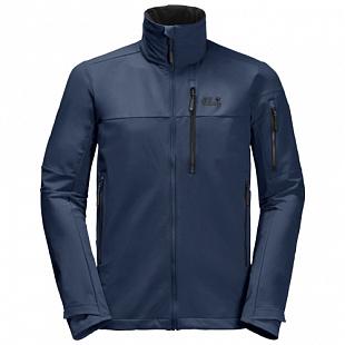 Куртка ветрозащитная мужская Jack Wolfskin Edward Peak Jkt M dark indigo