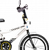 Велосипед Novatrack Taxi 20" (2016) Black/White 167TAXI.WT6