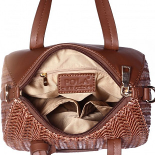 Женская сумка Pola 74528 brown