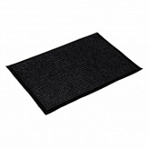 Коврик придверный влаговпитывающий Vortex ребристый black 22080