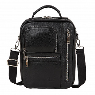 Мужская кожаная сумка Polar 24221 brown