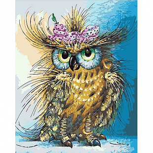 Картина по номерам Picasso Сова модница PC4050389