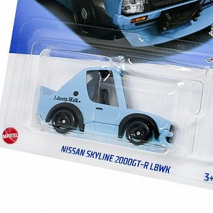 Машинка Hot Wheels Базовой коллекции Nissan Skyline 2000GT-R LBWK 213/250 (5785 HRY85) mainline 2024