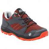 Кроссовки детские Jack Wolfskin Mtn Attack 3 Low K orange / dark grey