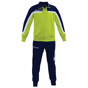 Спортивный костюм Givova Oceania Fluo Tt010 yellow/blue