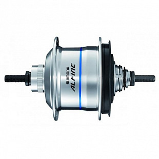 Втулка планетарная Shimano Alfine Di2,S705 135x187 мм, silver ISGS705BS
