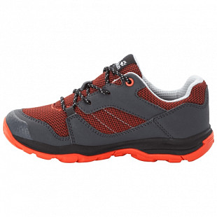 Кроссовки детские Jack Wolfskin Mtn Attack 3 Low K orange / dark grey