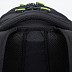 Рюкзак городской GRIZZLY RU-138-3 /1 black/light green